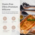 Starpack (13.5") 600F XL Premium Silicone Pasta Fork - Spaghetti Spoon High Heat Resistant to - Silicone Pasta Spoon