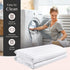FAUNNA 600TC 100% Cotton Pillow Protectors - Queen Size (20x30), 4 Pack, Oeko-TEX Certified, White