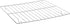 Fox Run Chrome Square Cooling Rack, 10-Inch