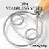 13 Inch 304 Danish Dough Whisk for Sourdough Bread Bread Whisk with Wooden Handle Stainless Steel Hook for Heavy Dough