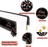 3 Pack Black and Rose Gold Tablecloths, Plastic Disposable Birthday Decorations, Rectangle Table Cover 51"x86" for