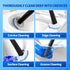 MNWHUC 36 Set, Disposable Toilet Bowl Brush with Toilet Wand Refills Pads Replacement Heads, Toilet Cleaning