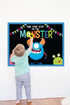 MISS FANTASY Halloween Games for Kids Party, Pin The Eye on The Monster Activities for Family & School