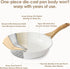12.5 Inch SENSARTE Nonstick Ceramic Frying Pan Skillet, Omelet Pan, Healthy Non Toxic Chef Pan, Induction Compatible