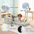 2-in-1 Tiita Kids Sofa, Kid Sofa, Convertible Children Couch to Lounger, Flip Out Kids Chair, Glow in The Dark Toddler