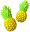 O2COOL Pineapple Boca Clip