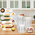 50 Pack 12 oz Ysglory Plastic Dessert Cups Clear Acai Bowls with Lids Disposable Fruit Parfait Cups Containers
