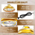 Micosong 300 Bulb 2 Watt Heat Lamp for Chicken Coop, Hanging Chicken Coop Heater, Carbon Fiber Waterproof Coop Heater