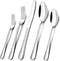 Wildone 30-Piece Silverware Flatware Cutlery Set, Stainless Steel Tableware Utensils Service for 6, Includes Dinner
