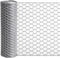 Galvanized Chicken Wire Mesh Roll 16.5" x 590", 0.8 Inch Hexagonal Poultry