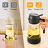 2 1 470ML/ 16OZ Baking(1PC PARACITY Oil Dipenser Bottle with Silicone Bottom, in Olive Oil Sprayer and Dispenser, Oil