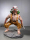 Gnome Statue, Zombie Gnome Outdoor, Halloween Gnome Outdoor,Zombie Walking Dead Gnome Garden Statue Sculpture,8 Inches, Clown Statue, Hand Painted with Realistic Creature Features (Large)
