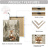 ICHZUMW 12x16in, Set 3 Woodland Animals Nursery Wall Decor, Nursery Wall Art, Watercolor Bear Fox Deer Painting Print