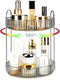 360 Rotating Makeup Organizer, 2 Tier Lazy Susan Bathroom Counter Organizer, Skincare