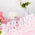 Super Z Outlet White Wooden Mr and Mrs Signs - Wedding Present for Party Table Top Decoration, Home Wall Display Stand