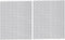 YBM Home 2-Pack Kitchen Sink Grid Mat Pad - Plastic Protector with Quick Draining Holes, Non-Skid, Gray