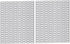 YBM Home 2-Pack Kitchen Sink Grid Mat Pad - Plastic Protector with Quick Draining Holes, Non-Skid, Gray