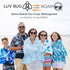 50+, Swimming, (30.5" 40.5", ROAM Kids UPF Pool/Beach Towel with Hood, Sunscreen Towel, UV Protection, UPF Sand Free