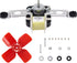 BlueStars 482731 Refrigerator Evaporator Fan Motor Kit, Compatible with Whirlpool Kenmore Refrigerators/Freezers