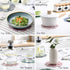 Set of 4 Silicone Trivet Mats - Hot Pot Holder for Table & Countertop, Non-Slip & Heat Resistant (Teal)