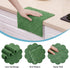 Homaxy 24 Pack Kitchen Dish Cloths (10 x 10 Inches, Grass Green), Super Soft and Absorbent Coral Velvet Dish Towels, Nonstick Oil Fast Drying Microfiber Cleaning Cloth, No Lint Household Dishcloths by Homaxy