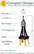 The Original Banana Bungee Hanger - Under Cabinet Banana Hook & Holder Stand Alternative, Made in the USA