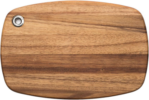 Ironwood Gourmet Acacia Wood Cutting Board, 10.6 x 7-Inch