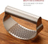 Garlic Press Rocker - Stainless Steel Garlic Crusher, Bottle Opener, Chopper, Squeezer, Slicer