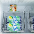 Soda Can Organizer for Refrigerator, Stackable Canned Food Container with Lid for Fridge Pantry Rack, Holds 10 Cans