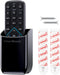 TotalMount Hole-Free Remote Control Holder (Black, Quantity 1) – Eliminates Need to Drill Holes in Your Wall
