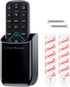 TotalMount Hole-Free Remote Control Holder (Black, Quantity 1) – Eliminates Need to Drill Holes in Your Wall