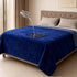 Tisancy Love Waterproof Bed Blanket - Twin Size, 80" x 60", Navy