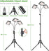 LBW 150 3/6/12H 6 Dimmable 3 15-63 inches Grow Light with Stand, Tri-Head LED Plant Light for Indoor Plants, Full