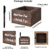 Wooden Cup Holder, Rustic Party Cup Holder with Marker Slot for Bar, Kitchen, Countertop, Home & Office