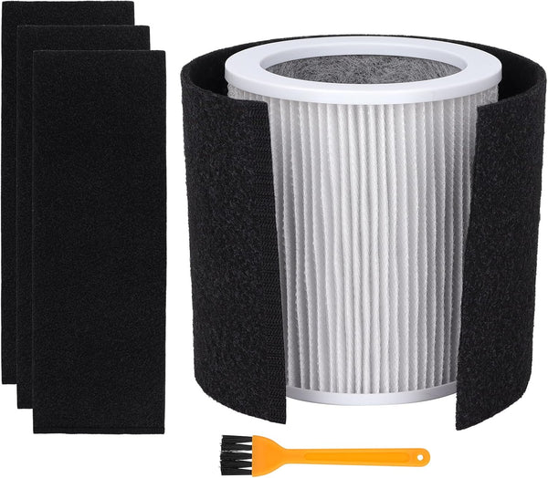 H-PF400 HEPA Filter Replacement Kit, Compatible for Hunter HP400 Air Purifier Series, 1 HEPA Filter + 4 Pre-Filters