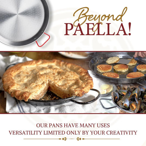 Garcima 6-inch Enameled Steel Paella Pan, 15cm