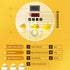 8 360 Egg Incubators for Hatching Eggs, Incubator for Chicken Eggs Degree View, Automatic Egg Turner and Egg Candler