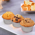 2 Oz Disposable Baking Cups, Tins Foil Pans, 70 mL Aluminum Foil Cupcake Bowl, 100Pcs for Baking, Roasting