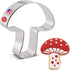 Ann Clark Cookie Cutters Mushroom Cookie Cutter, 3.25", Made in USA