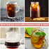 2-quart LITIFO Iced Tea Maker and Iced Coffee Maker Brewing System with Pitcher, Perfect For Fruit Infused Tea