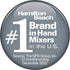 Hamilton Beach 6-Speed Electric Hand Mixer - 275 Watts with Whisk, Traditional Beaters, Red
