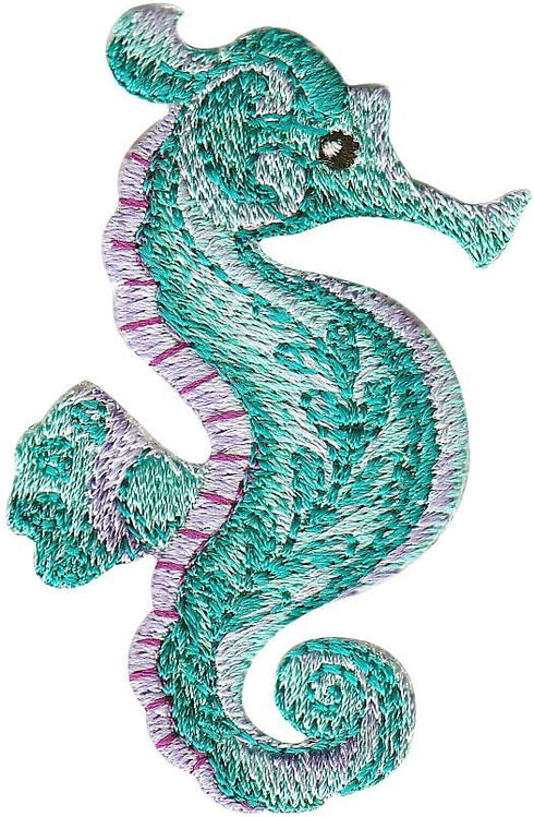 Tervis Purple Teal Seahorse - Clear 16 oz Tumbler