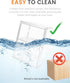 Countertop 4 Counter, Bread Box,Large Bread Boxs for Kitchen - Layers Adjustable Bread Storage Container, Clear Boxes