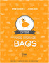 Food Storage Bags for Cheese, Meat, and Produce - 12 Large Bags (10”x15”) Keeps Food Fresher Longer