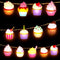 VIHOSE Cupcake String Lights Cupcake Gifts Fairy String Lights for Valentine Wedding