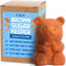 Vivid Works Brown Sugar Bear Keeper, Terracotta Sugar Saver Softener for Brown Sugar Containers,