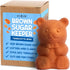 Vivid Works Brown Sugar Bear Keeper, Terracotta Sugar Saver Softener for Brown Sugar Containers,