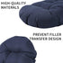 High Back Adirondack Chair Cushions | Weather-Resistant Tufted Seat Pads
