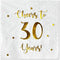 Cheers to 30 Years Cocktail Napkins, Happy 30th Birthday Decorations, 50-Pack