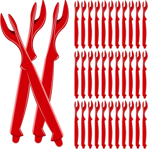 36Pcs Crab Legs Crackers, Crab Tools Set Crackers Picks Tools for Lobster,